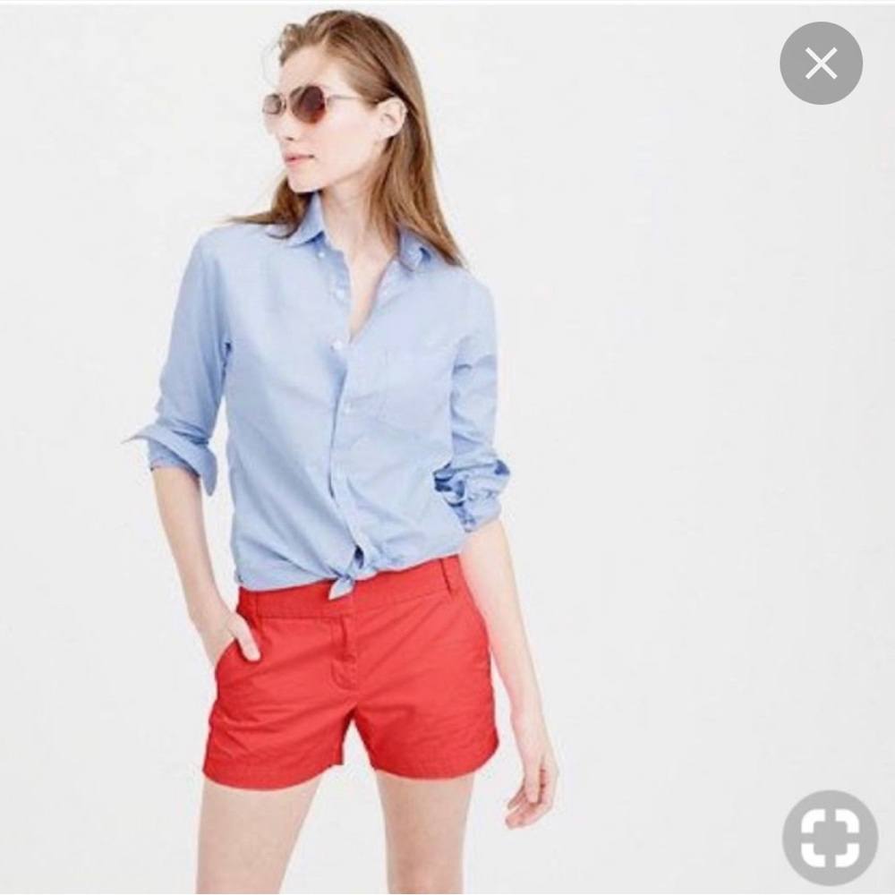 J.Crew Broken-In Chino Shorts, Red
